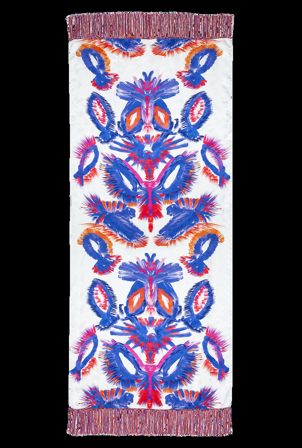 rianna nina MESOGIOS Scarf With Fringes