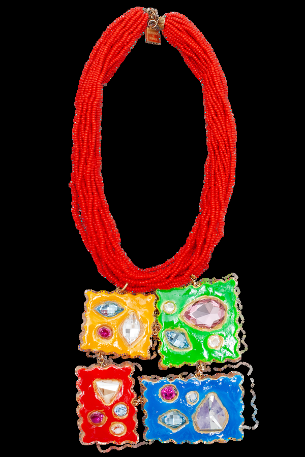 Rianna Nina One-of-a-kind Clay Necklace