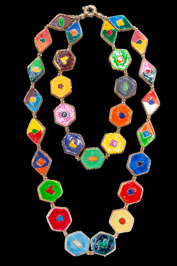 Rianna Nina One-of-a-kind Clay Necklace