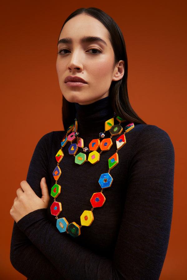 rianna nina One-of-a-kind Clay Necklace