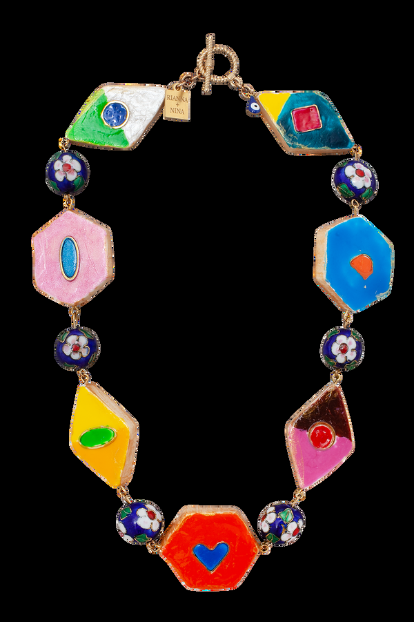 rianna nina One-of-a-kind Clay Necklace