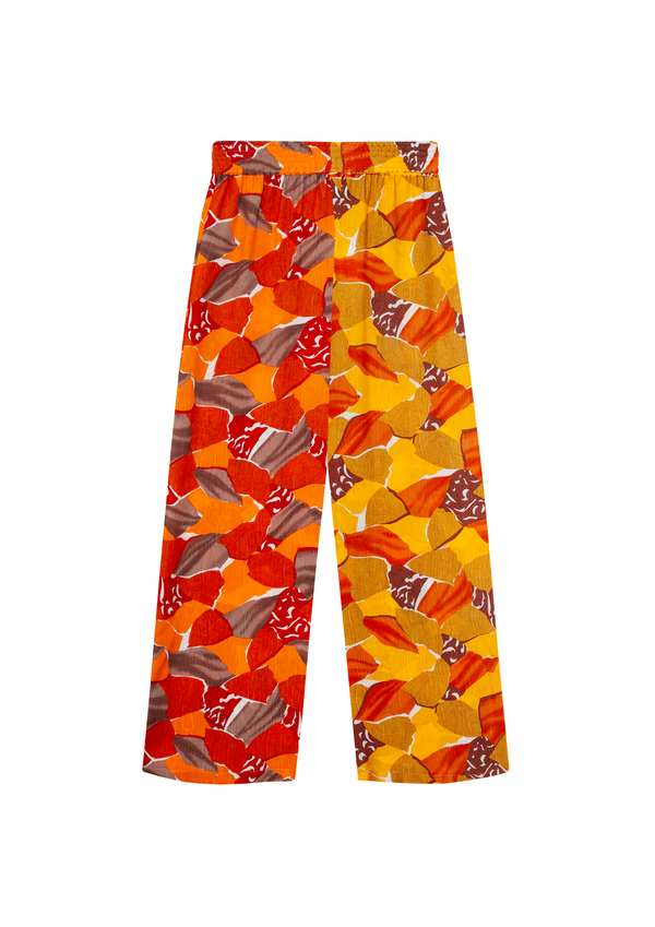 Rianna Nina One-of-a-kind Flared Leg Pants Silk