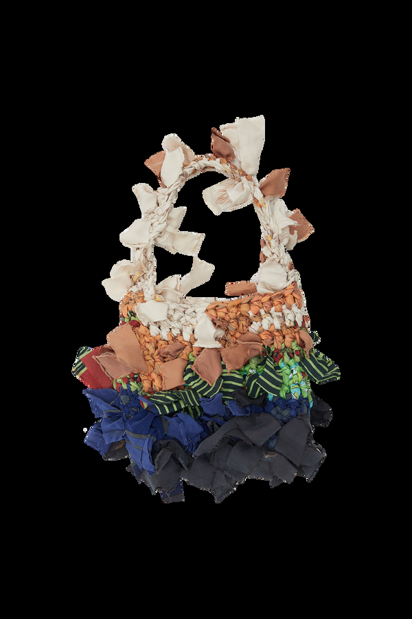 rianna nina One-of-a-kind Scarf Braided Bag