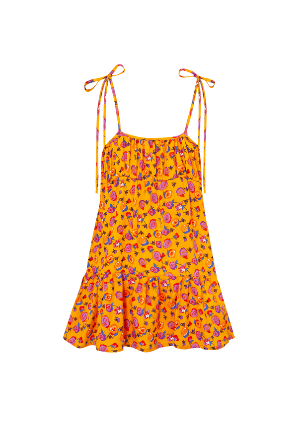 Rianna Nina One-of-a-kind Volant Top Silk