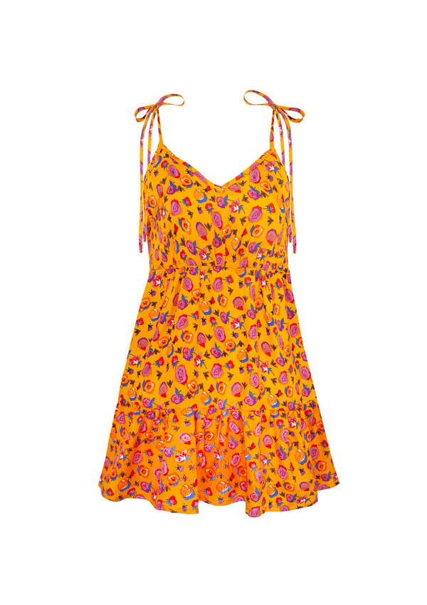 rianna nina One-of-a-kind Volant Top Silk