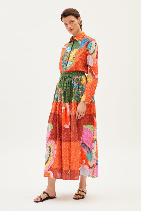 rianna nina Paradeisos Volant Skirt