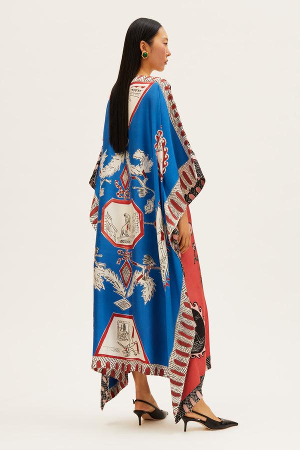Rianna Nina Tependris Kaftan Olympic Pink Blue