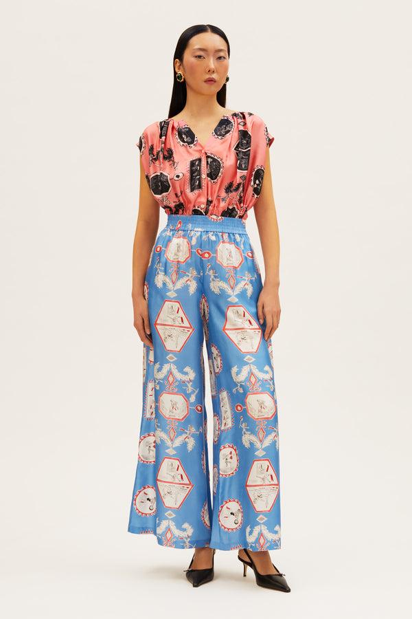 rianna nina Tependris Pants Fyori Silk