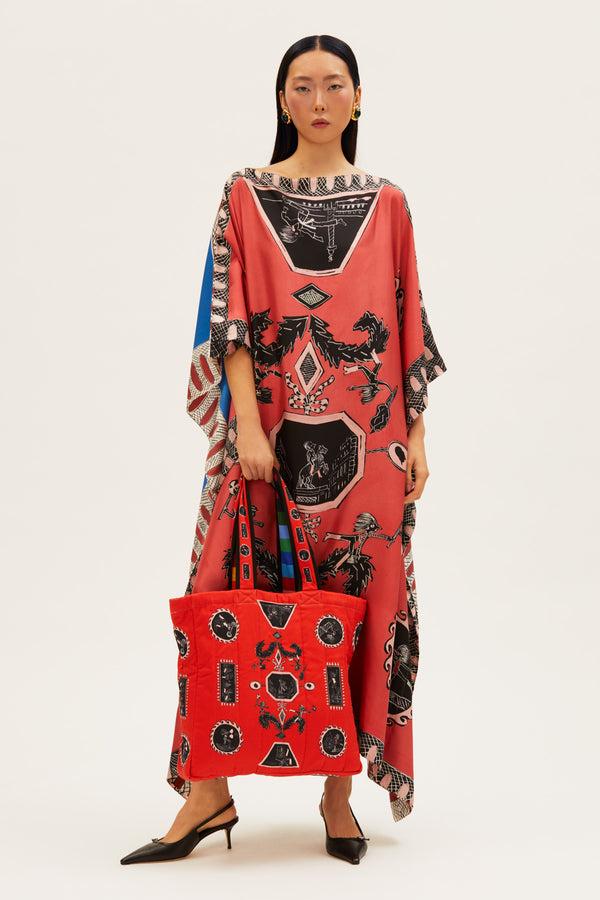 rianna nina Tependris Tote Bag Olympic Pink