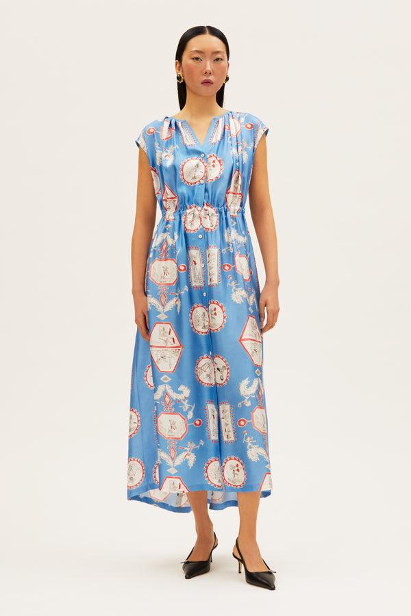 rianna nina Tependris Vest Dress Iris