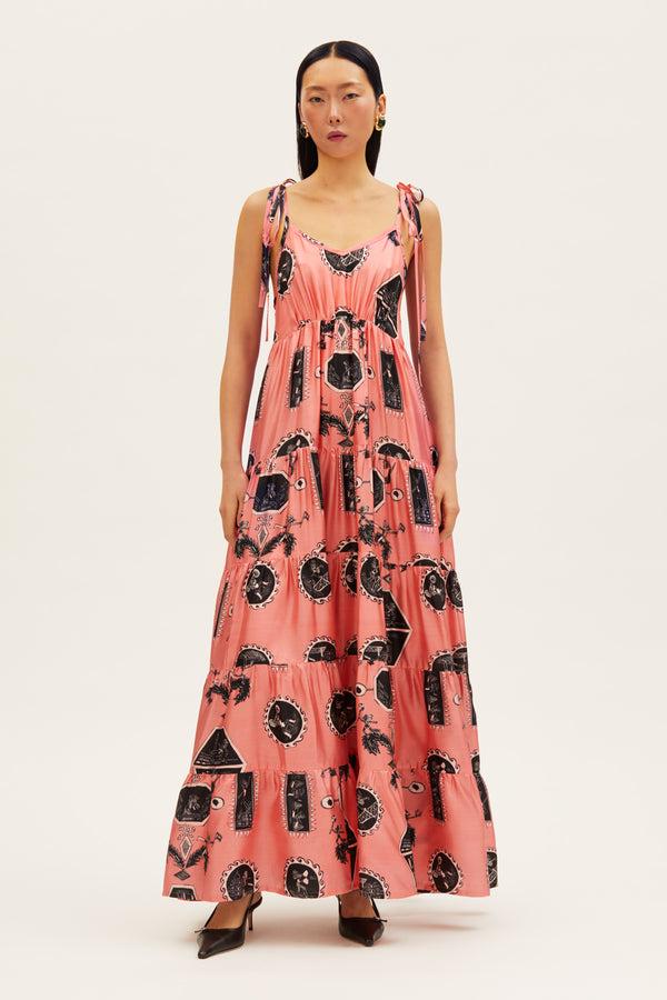 rianna nina Tependris Volant Dress Sonia