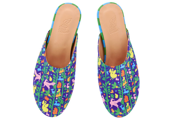 Rianna Nina The Benaki Slipper Kiknos Blue