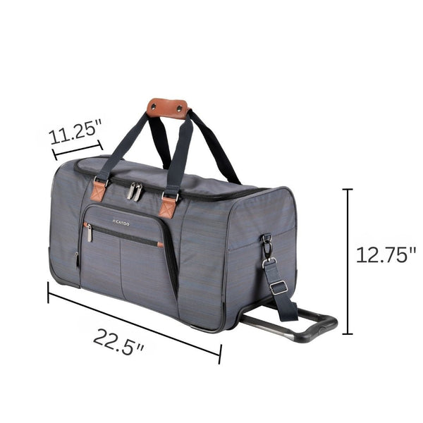 Ricardo Beverly Hills Montecito 2.0 Softside Rolling Duffel 50L