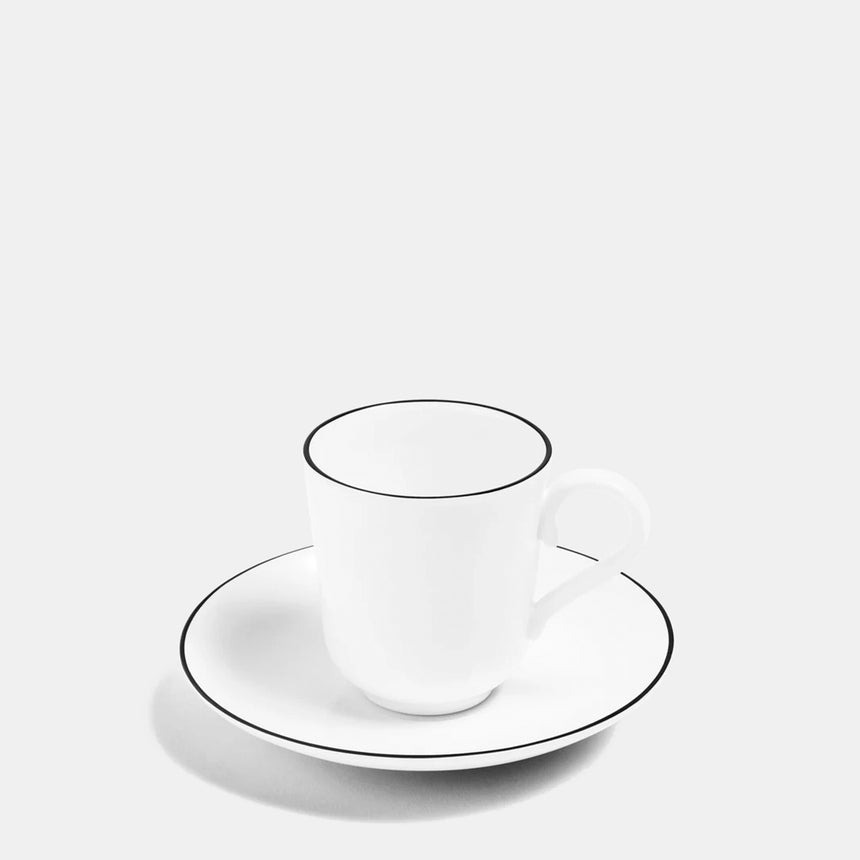 richard brendon Line Espresso Cup and Saucer - Discontinued