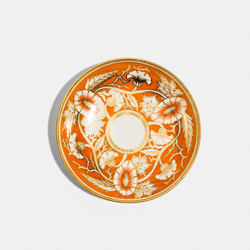 richard brendon Maker Unknown Saucer c.1815 and Gold Reflect Teacup