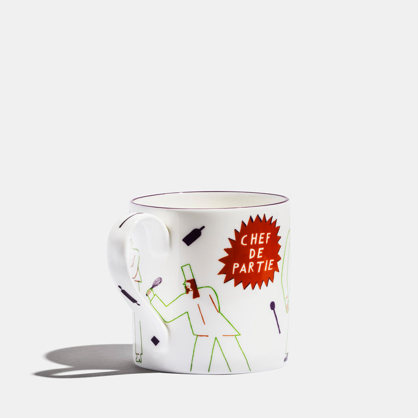 Richard Brendon Chef De Partie Large Mug