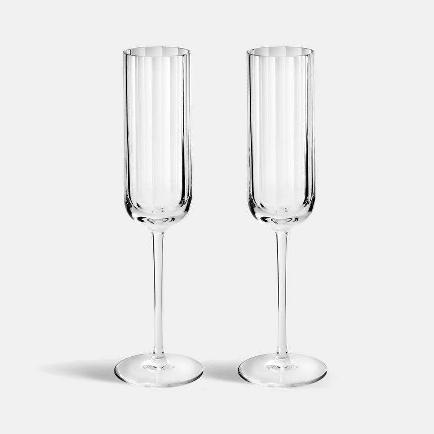 richard brendon Fluted Champagne Flute (Set of Two)