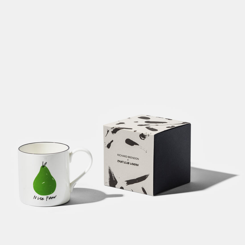 Richard Brendon Nice Pear Large Mug
