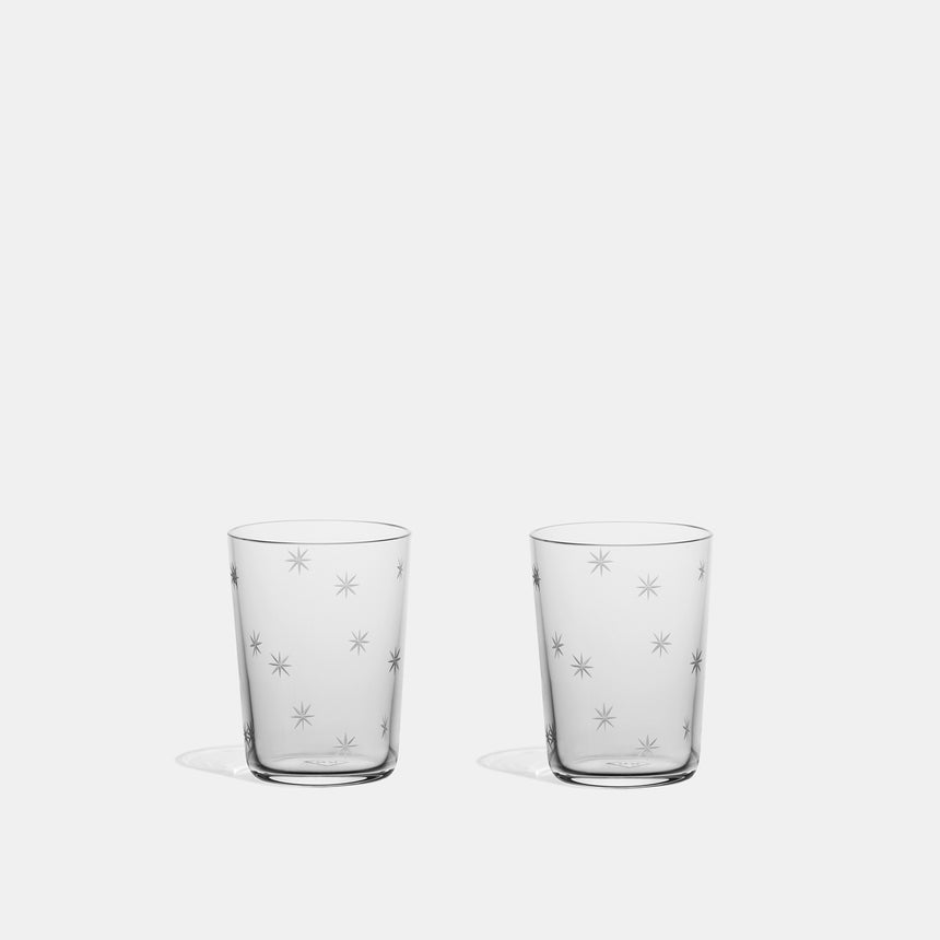 richard brendon Star Cut Shot Glass (set of 2) - The Cocktail Collection - Discontinued