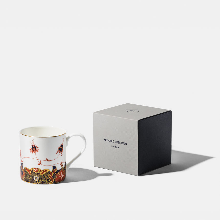 Richard Brendon V&A Dragon Flower Large Mug - Discontinued