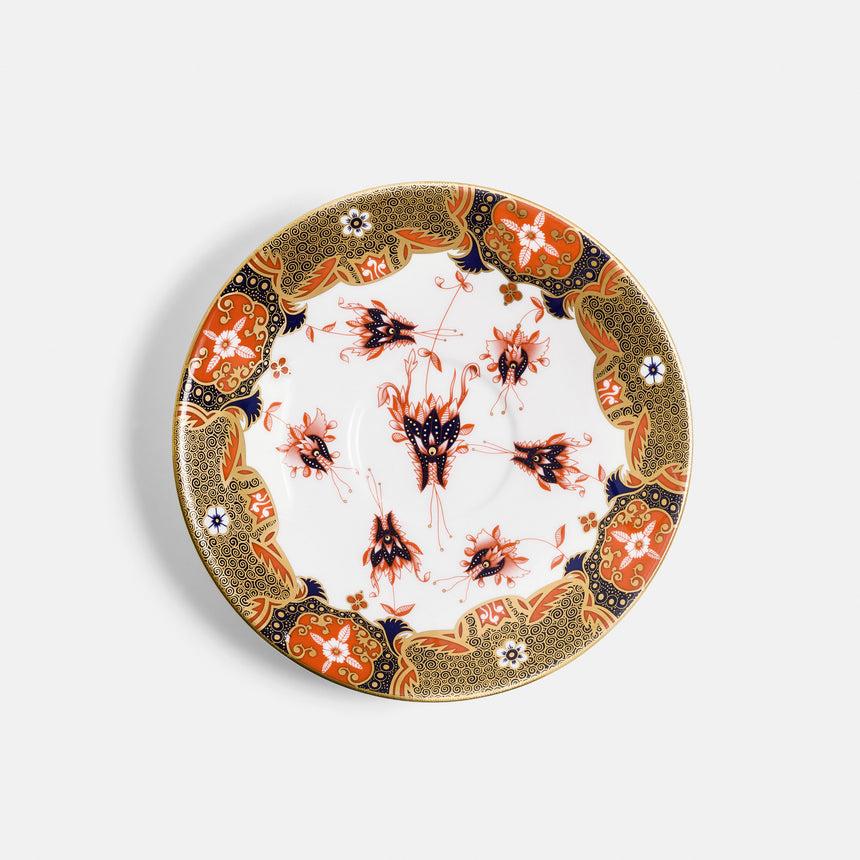 Richard Brendon V&A Dragon Flower Reflect Teacup And Saucer Set - Discontinued