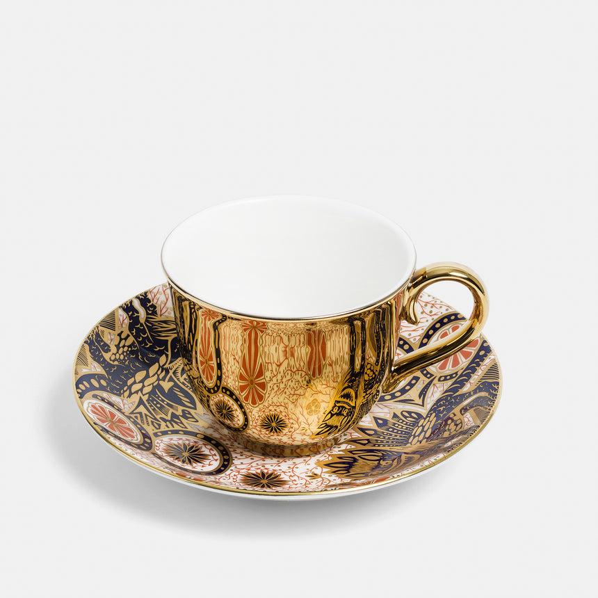 richard brendon V&A Mythical Beasts Reflect Teacup and Saucer Set - Discontinued