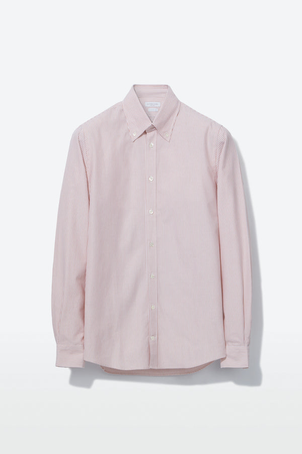 richard james Button-Down Shirt – Coffee Oxford Bengal