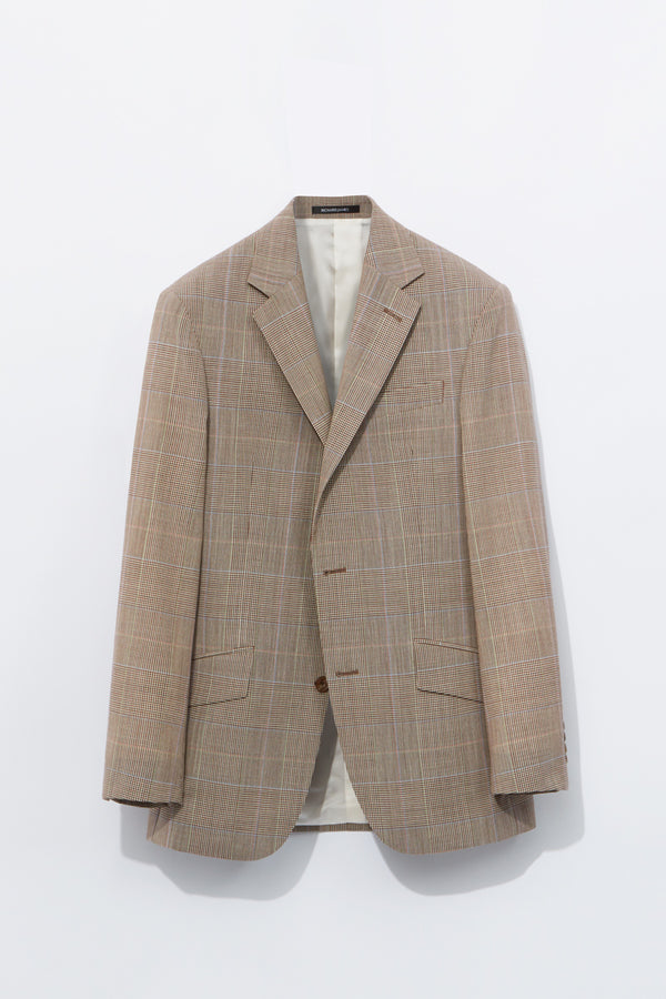 Richard James Chapman Jacket – Brown Prince Of Wales Check