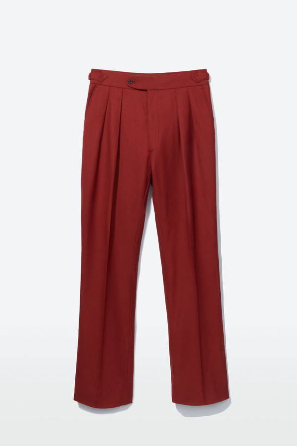 richard James Hepworth Suit – Rust 130s Fine Wool Twill