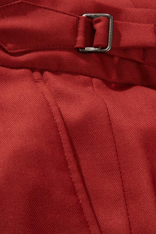 richard James Hepworth Suit – Rust 130s Fine Wool Twill