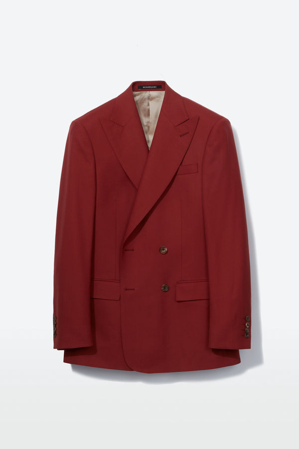richard james Hepworth Suit – Rust 130s Fine Wool Twill