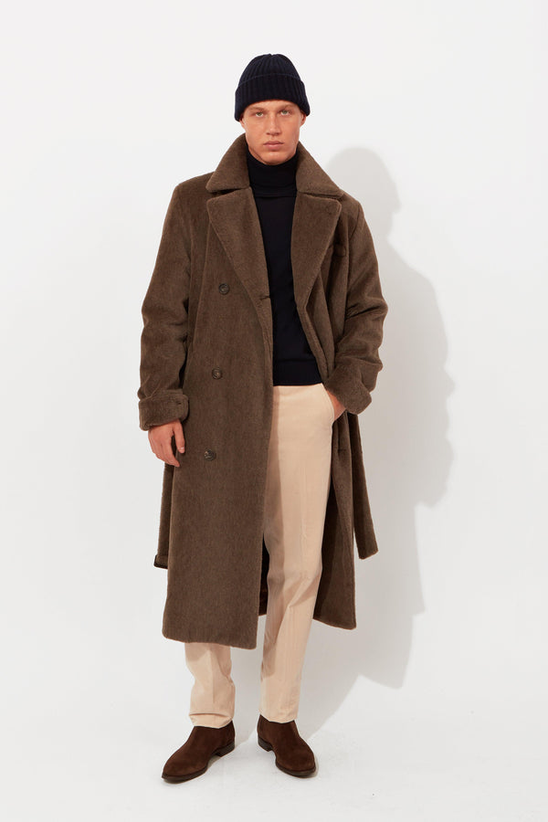 Richard James Alpaca Teddy Coat