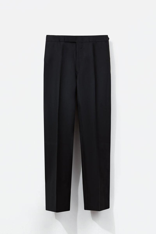 Richard James Black Classic Twill Trousers