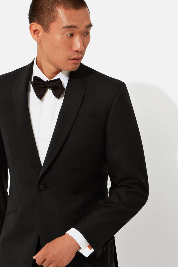 Richard James Black Shawl Collar Evening Suit