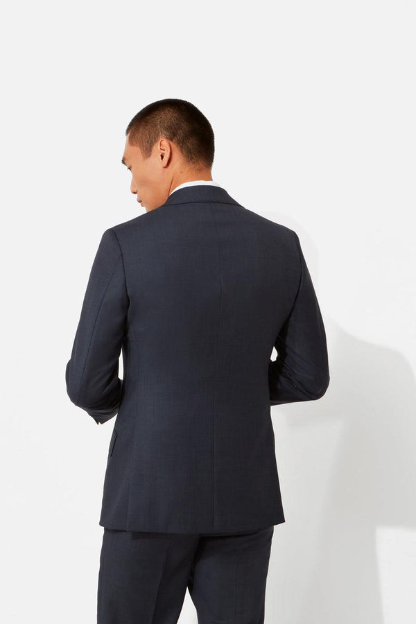 Richard James Blue Classic Sharkskin Jacket