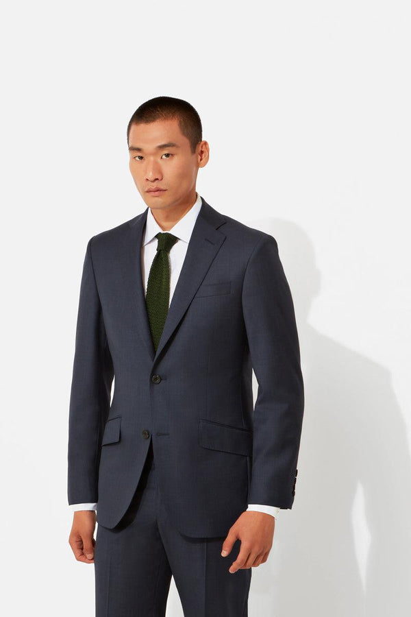 richard james Blue Classic Sharkskin Jacket