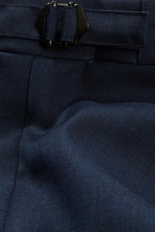 Richard James Blue Classic Sharkskin Trousers