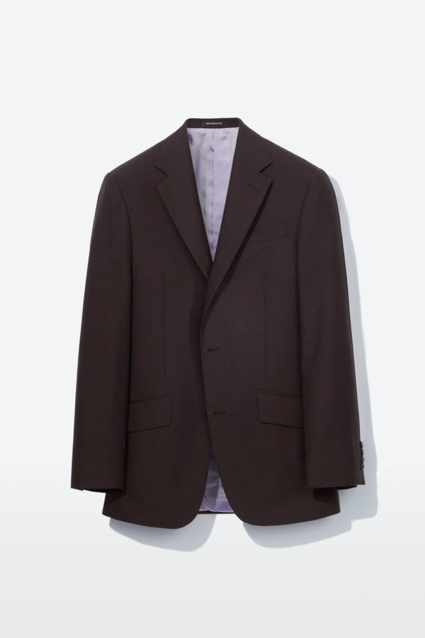 richard james Chapman Suit – Chocolate Wool Fresco