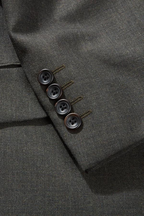Richard James Chapman Suit – Olive Wool Fresco