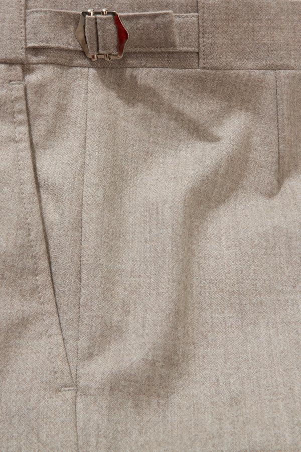 Richard James Chapman Suit – Stone Stretch Cashmere