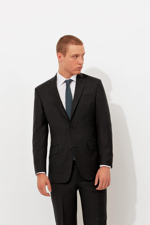 richard james Charcoal Classic Twill Jacket