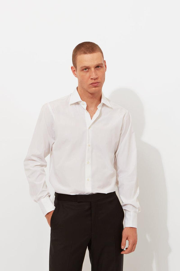 richard james Classic Shirt in Cotton Poplin