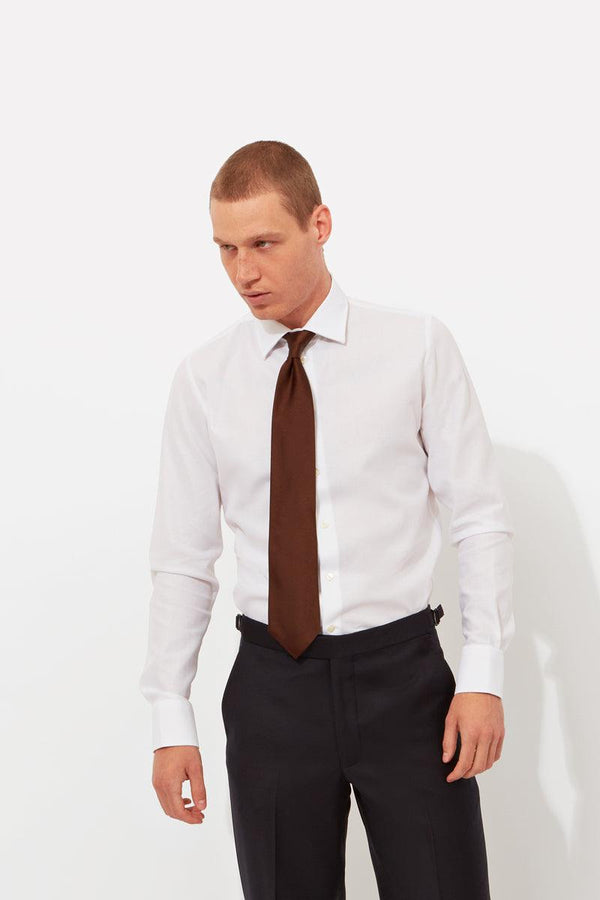 richard james Contemporary Mesh Formal Shirt