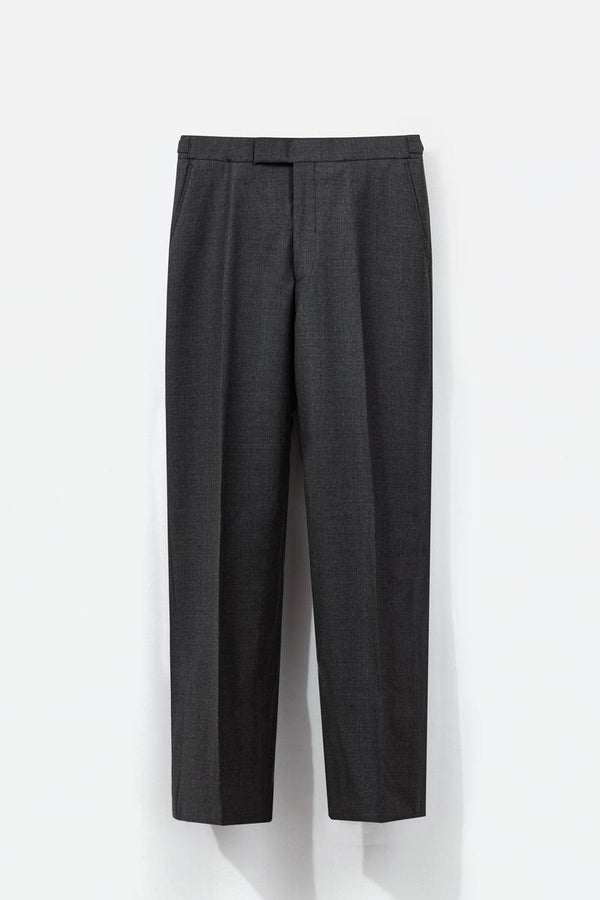 Richard James Grey Classic Sharkskin Trousers
