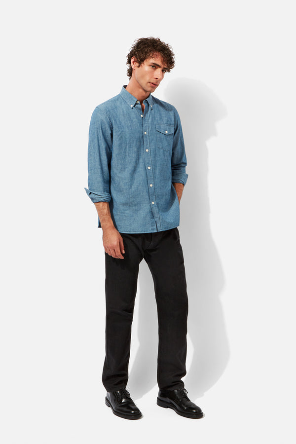 richard james JEANS – BLACK SELVEDGE DENIM