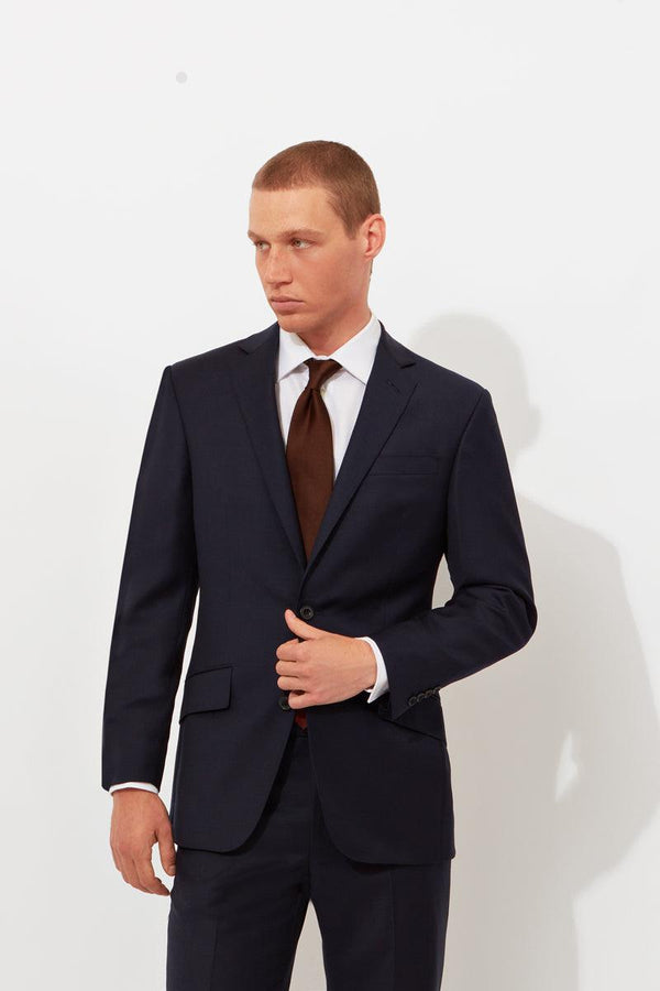 richard james Navy Classic Twill Jacket