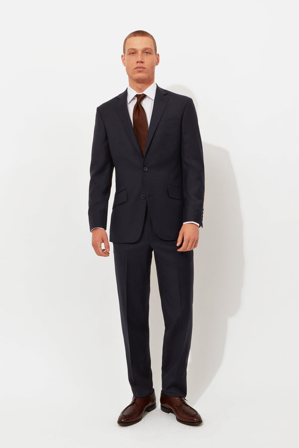 richard james Navy Twill Suit