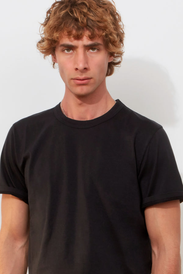 Richard James T-Shirt – Black Cotton
