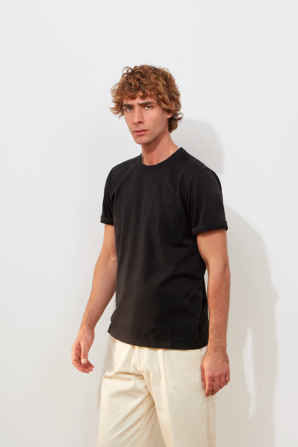 richard james T-Shirt – Black Cotton