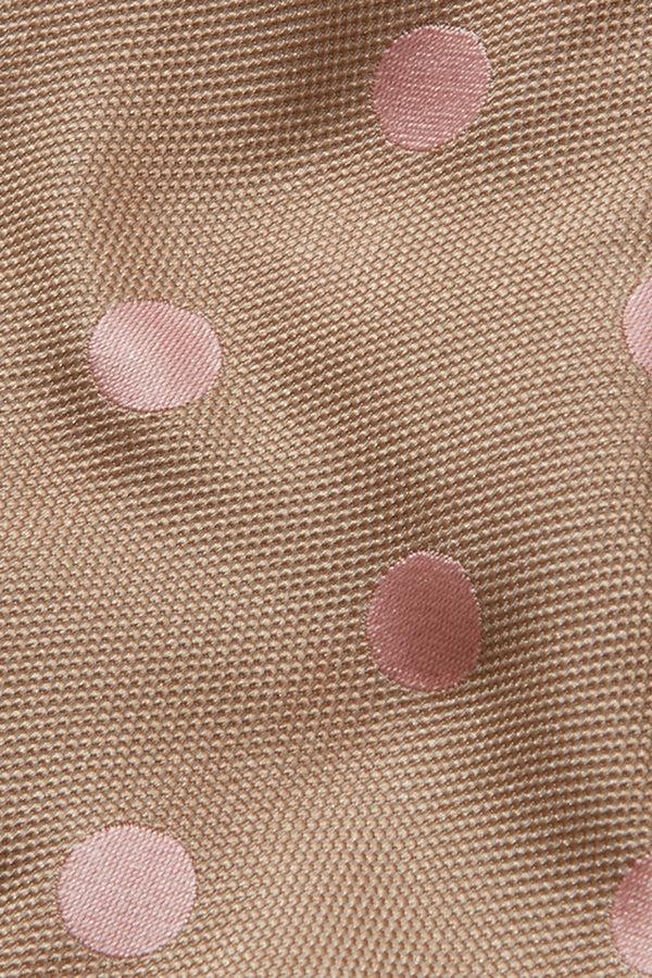 Richard James Tie – Gold Big Polka